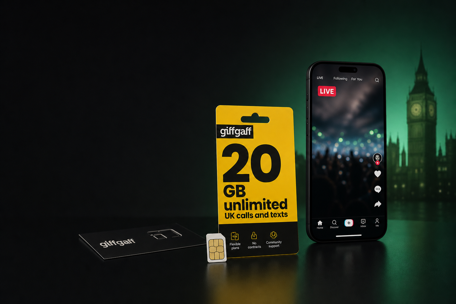 RozPicks giffgaff UK SIM service